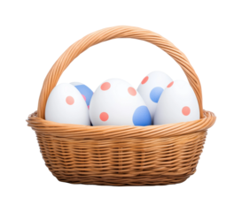 Easter egg hunt garden decorative eggs spring isolated on transparent background