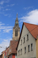 Obraz premium Blick in die Altstadt von Reutlingen in Baden-Württemberg 