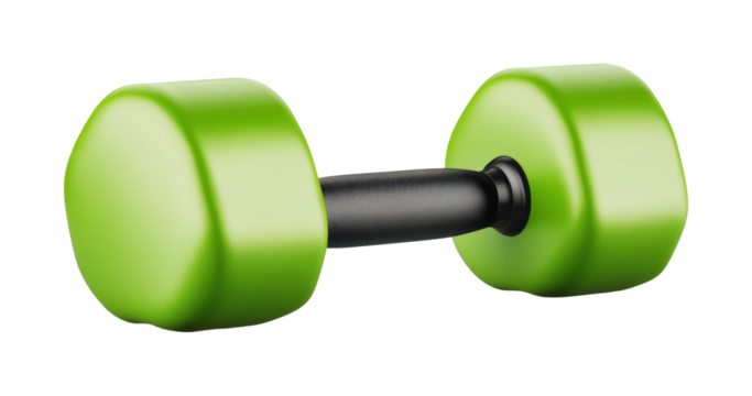 Weightlifting action for indoor gym isolated on transparent background