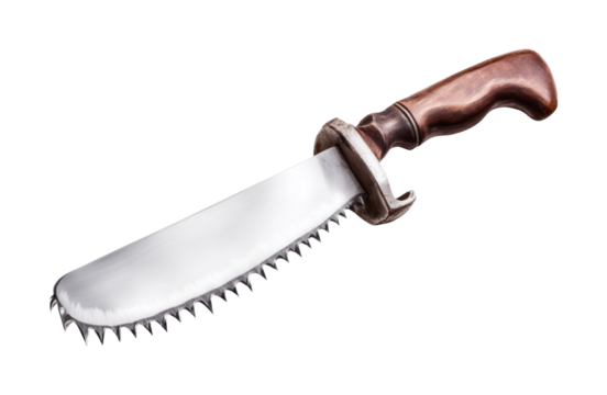 Craftsmanship workshop cutting tools isolated on transparent background