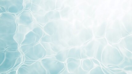 Soft blue water surface generating soothing background texture, perfect for wellness and spa imagery, conveying peaceful, tranquil aesthetic