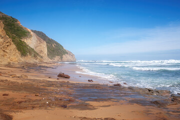 coast of great ocean road in victoria, australia