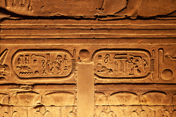 Egyptian hieroglyphs