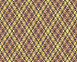 Elegant diagonal plaid pattern in muted autumnal tones. Perfect for textile design, fallthemed projects, or creating a sophisticated background.
