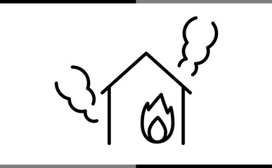 火事のイメージのアイコン © nabe