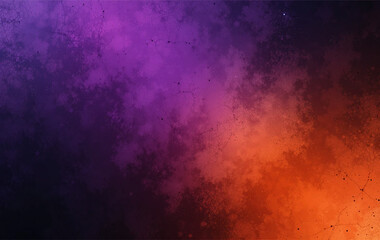 Obraz premium Purple orange black dark blue grainy gradient background, noise texture modern abstract header poster large banner design, copy space