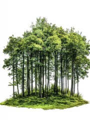 Fototapeta premium Tropical Island Forest