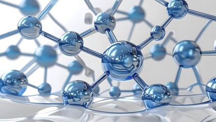 The Science of Water: A Conceptual 3D Model of Its Molecules
