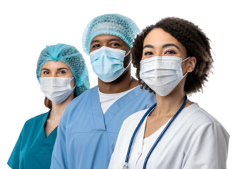 Healthcare pros team up in scrubs