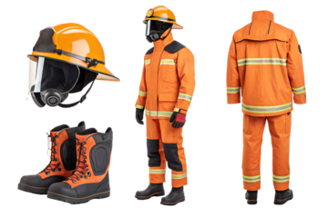 Firefighter gear and essential equipment