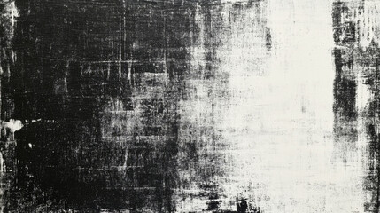 Naklejka premium Vintage textured black and white distressed background in grunge style for artistic use
