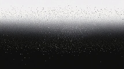 Obraz premium Abstract Black And White Dot Gradient Pattern
