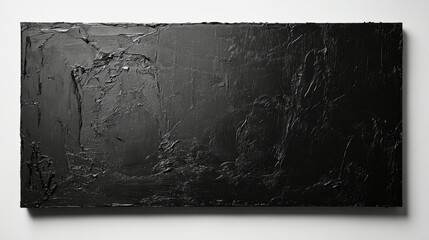 Fototapeta premium This artwork features a modern minimalist design with a matte black surface