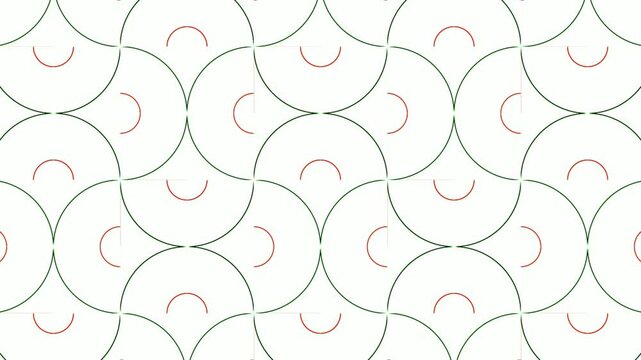White seamless repeating pattern animation background 