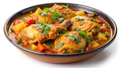 Chicken Stew in a Bowl