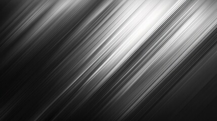 Abstract Diagonal Lines Grey Scale Background