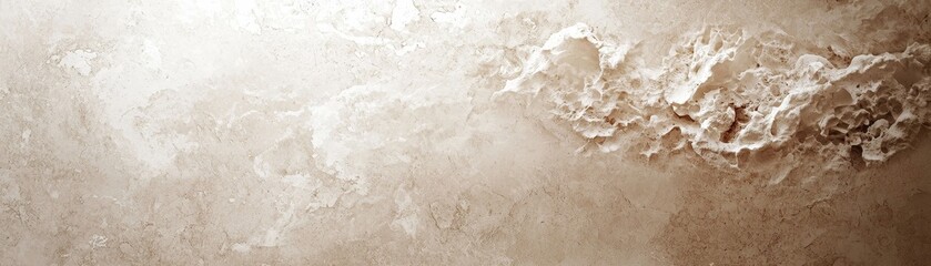 Fototapeta premium Abstract natural texture digital art background scene earthy tones wide view serenity and calmness