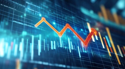 Business growth infographic corporate sector visual guide competitive market strategic insight upward trajectory