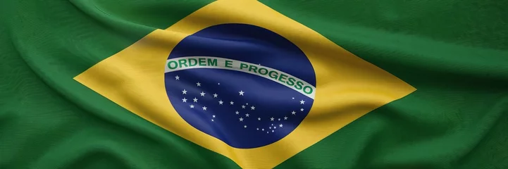 brazil national flag background. 