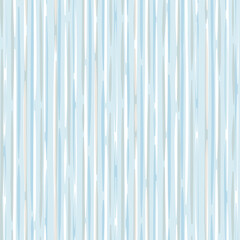 Obraz premium Blue stripes seamless pattern. Cute graphic lines vector print. Watercolor sea stripes background