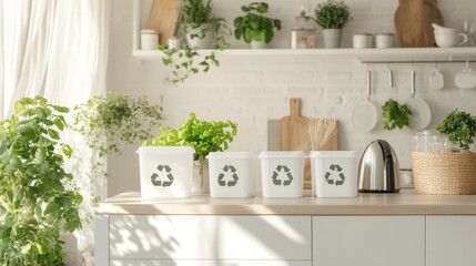 Creating a clean organized eco-friendly kitchen home design guide sustainable environment modern view eco living