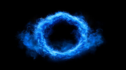 Blue Fire Ring