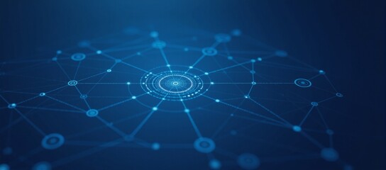 Analytic AI calculations on internet data collection within blue-hued cyberspace environment