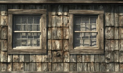 Building texture image of log siding and clapboard