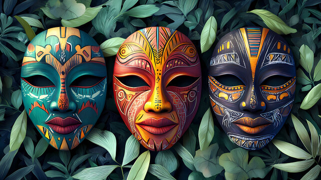 Colourful African Masks Images – Browse 15,885 Stock Photos, Vectors ...