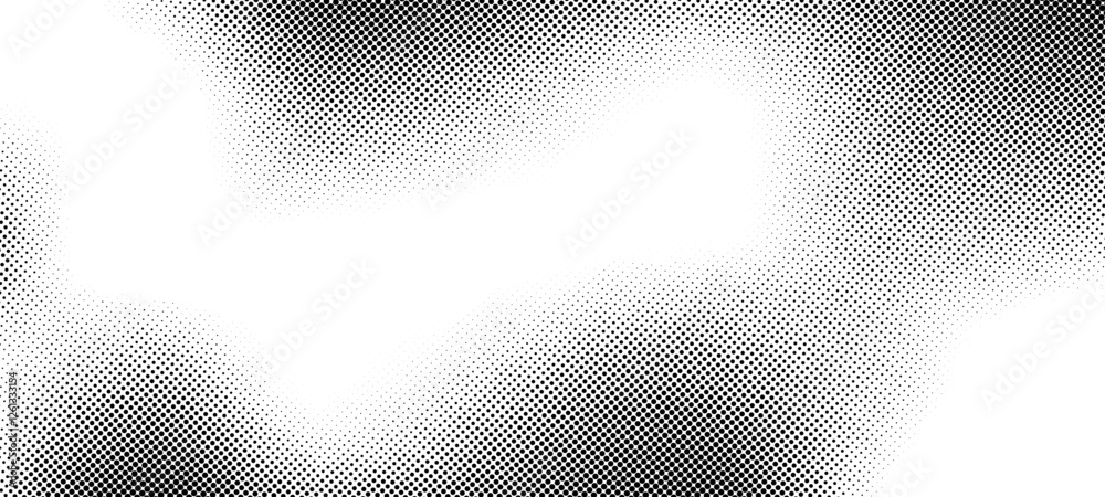Poster halftone pattern with dots on a white background. abstract texture for design. vector illustration. 
