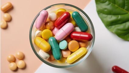 A concoction containing multiple essential vitamins and nutrients for daily health maintenance