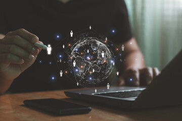 Target audience. Targeting. Marketing. HR and recruitment. Target your customer, Data analysis...