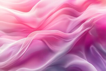 Obraz premium A light pink abstract background with soft gradients and smooth transitions, ideal for serene and calming designs