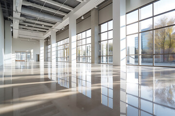 Modern Elegance A Sunlit Urban Haven