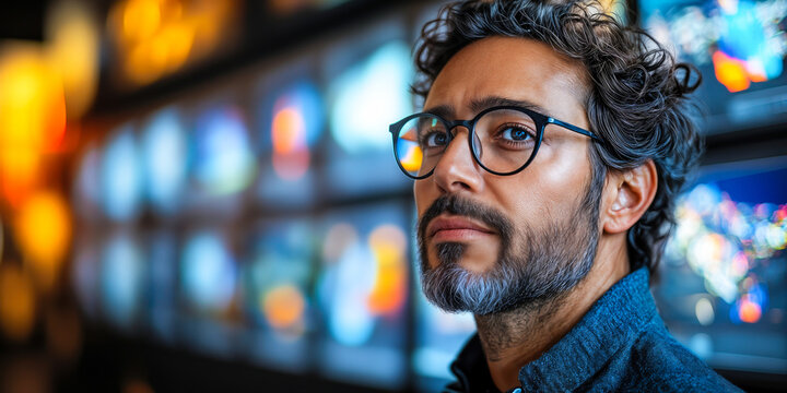 Creative Professional in Digital Media Environment with Simplified Workflow Tools Enhancing Content Creation Efficiency