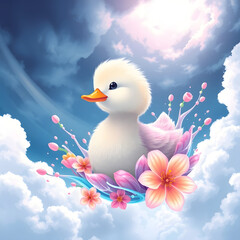 duck on the sky