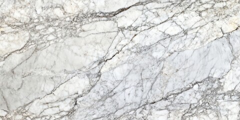  White Marble Texture with Elegant Gray Veins