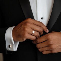 Obraz premium Upscale Wedding Suit