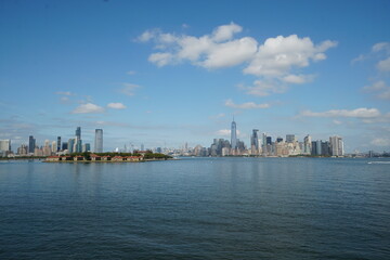 Obraz premium ellis island, new york