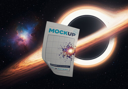 Page Mockup before entering Black Hole