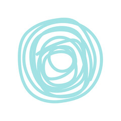 Abstract Circular Line Drawing