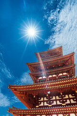 【奈良県】薬師寺 西塔（世界文化遺産）