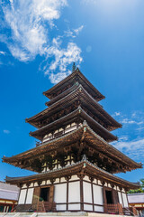 【奈良県】薬師寺 東塔（世界文化遺産）