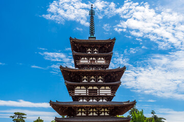 【奈良県】薬師寺 東塔（世界文化遺産）