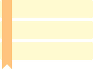 Obraz premium 3 Point List Infographics