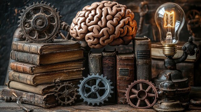 The Illuminated Mind: Vintage Books, Gears, and the Human Brain