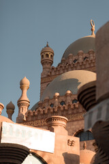 Obraz premium egypt-resort-mosque-farsha-sharm-el-sheik-holiday-camel