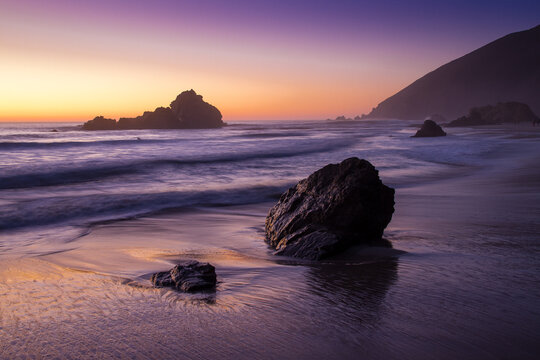Pfeiffer Beach at Dusk