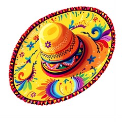 Vibrant Festive Sombrero