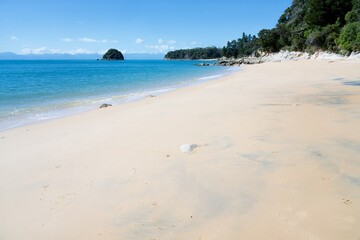 Fototapeta premium The Beach at Towers Bay – Scenic Seaside Landscape